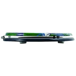 Abattant wc MDF RAIN FOREST Bleu Vert Charnières Inox MSV