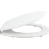 Abattant WC MSV - MDF - Charnières zinc - Blanc