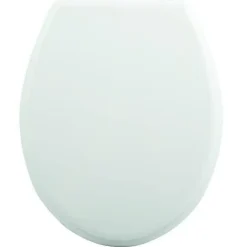 Abattant WC MSV - MDF - Charnières zinc - Blanc