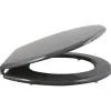 Abattant WC MSV - MDF - Charnières inox - Anthracite