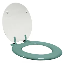 Abattant WC Panazio Tropical (47x37 cm - Bleu)