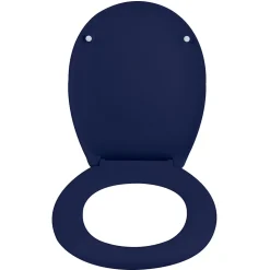 Abattant WC Spirella Neela bleu foncé mat