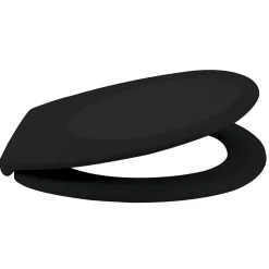 Abattant WC Spirella Neela en Duroplast coloris noir mat