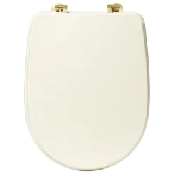 Abattant WC standard coloris ivoire, 5Five Duo