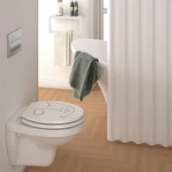 Abattant WC standard, décor songe, Allibert