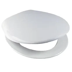 Abattant WC thermosouple LAGUNE double blanc - OLFA - 7LA000101