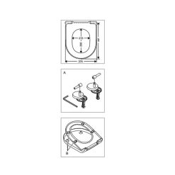 Abattant WC VILLEROY & BOCH Architectura blanc