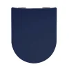 Abattant wood slim déclipsable uni (36.5x48 cm - Bleu Marine)