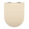 Abattant wood slim déclipsable uni (36.5x48 cm - Beige)