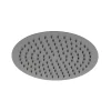 AGHE Pomme de douche ronde 200mm métal slim noir - THERMADOR - SF101ANE