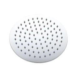 AICA Colonne de douche thermostatique, Acier inoxydable Pomme 200mm+Douchette 3 jets, Chromé