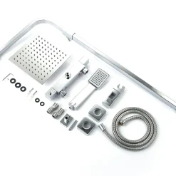 AICA Colonne de douche thermostatique, avec mitigeur thermostatique