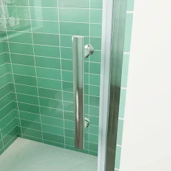 Aica Porte De Douche 80x180cm Porte De Douche Pivotante En Niche 6mm Verre Anticalcaire Porte De Douche Hauteur 180 Cm