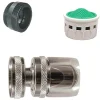 Aérateur sur rotule limiteur de débit 6,5 l/min Femelle 22 x 100 - Mâle 24 x 100 Noyon et Thiebault