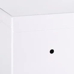 Armoire à pharmacie verrouillable 3 niv. 2 clés logo croix acier blanc