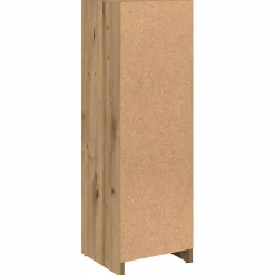 Armoire de bain chêne artisanal 30x30x95 cm bois d'ingénierie vidaXL