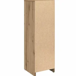 Armoire de bain chêne artisanal 30x30x95 cm bois d'ingénierie vidaXL