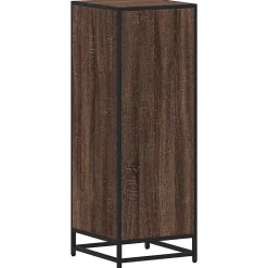 Armoire de bain chêne marron 35x37,5x100 cm bois d'ingénierie vidaXL