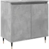 Armoire de bain gris béton 58x33x60 cm bois d'ingénierie vidaXL
