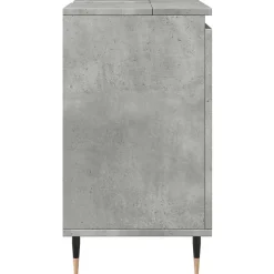 Armoire de bain gris béton 58x33x60 cm bois d'ingénierie vidaXL