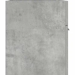 Armoire de lavabo de salle de bain gris béton 41x38,5x46 cm vidaXL