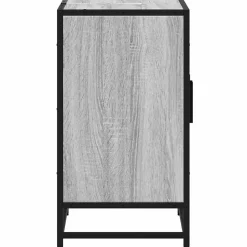 Armoire de lavabo de salle de bain sonoma gris 90x33x60 cm vidaXL