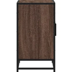 Armoire de lavabo de salle de bain chêne marron 90x33x60 cm vidaXL