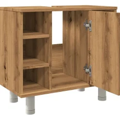 Armoire de salle de bain chêne artisanal 60x32x53,5 cm vidaXL