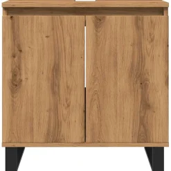 Armoire de salle de bain chêne artisanal 58x33x60 cm vidaXL