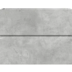Armoire de salle de bain gris béton bois d'ingénierie vidaXL