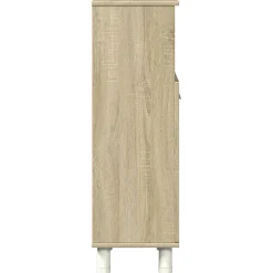 Armoire de salle de bain chêne sonoma 30,5x30x95 cm vidaXL