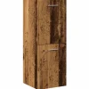 Armoire de salle de bain suspendue vieux bois bois d'ingénierie vidaXL