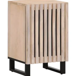Armoire de salle de bain 38x34x58 cm bois massif de manguier vidaXL