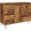 Armoire de salle de bain vieux bois 80x33x60 cm bois ingénierie vidaXL
