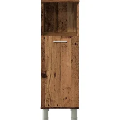 Armoire de salle de bain vieux bois 30x30x95 cm bois ingénierie vidaXL