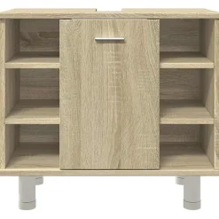 Armoire de salle de bain Chêne sonoma 60x32x53,5 cm Aggloméré vidaXL