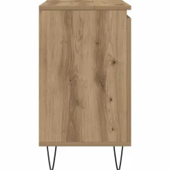 Armoire de salle de bain chêne artisanal 58x33x60 cm vidaXL