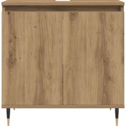 Armoire de salle de bain chêne artisanal 58x33x60 cm vidaXL