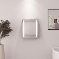 Armoire de salle de bain à miroir LED 55 x 15 x 65cm - DILECI