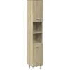 Armoire de salle de bain chêne sonoma 30,5x30x179 cm vidaXL