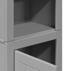 Armoire de salle de bain BODO gris 44x30x160 cm vidaXL