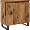 Armoire de salle de bain vieux bois 58x33x60 cm bois ingénierie vidaXL