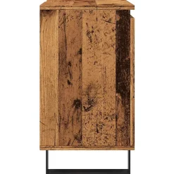 Armoire de salle de bain vieux bois 58x33x60 cm bois ingénierie vidaXL