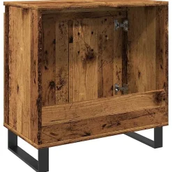 Armoire de salle de bain vieux bois 58x33x60 cm bois ingénierie vidaXL