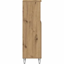 Armoire de salle de bain chêne artisanal 30x30x100 cm vidaXL