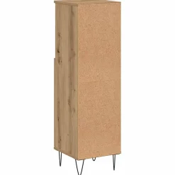 Armoire de salle de bain chêne artisanal 30x30x100 cm vidaXL