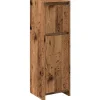 Armoire de salle de bain vieux bois 30x30x95 cm bois ingénierie vidaXL