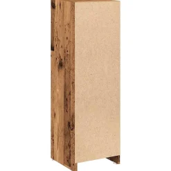 Armoire de salle de bain vieux bois 30x30x95 cm bois ingénierie vidaXL
