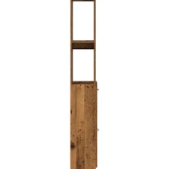 Armoire de salle de bain vieux bois 25x25x170cm bois ingénierie vidaXL