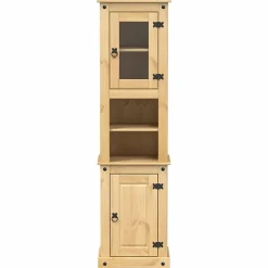 Armoire de salle de bain Corona 50x40x185 cm bois de pin massif vidaXL